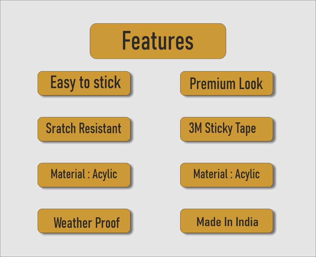 NestivaHome 7 x 3-Inch Round Self-Adhesive Door Sign: Pull/Push Black and Gold Acrylic Sticker for Cafes, Shops, Hospitals, Schools, Offices, Business Stores, Hotels, and Restaurants