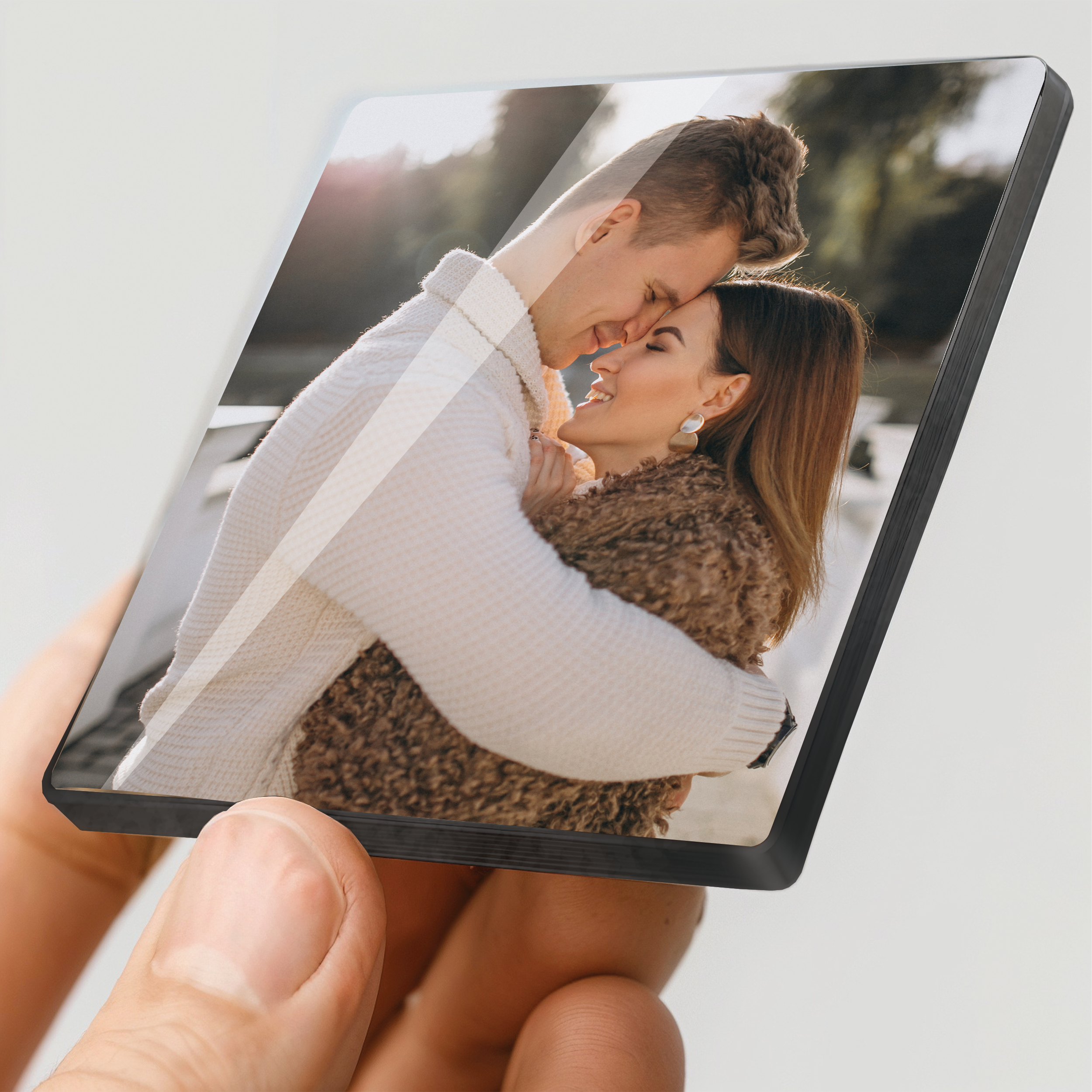 NestivaHome Personalized Fridge Magnets Set of 4 | Custom Photo Refrigerator Magnets | Stylish Magnetic Fridge Decoration Items | Strong Door Magnets for Fridge & Home Décor